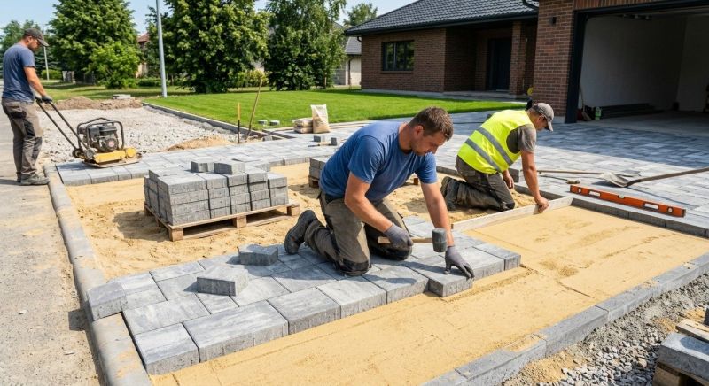 Driveway Pavers Installation Service